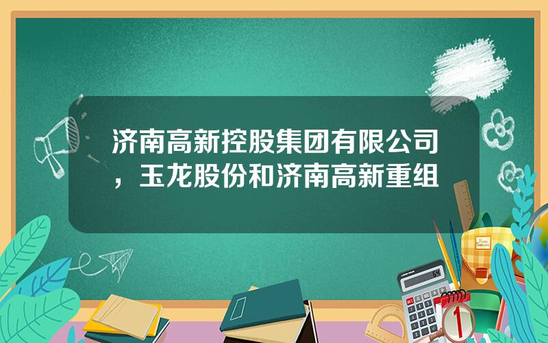 济南高新控股集团有限公司，玉龙股份和济南高新重组